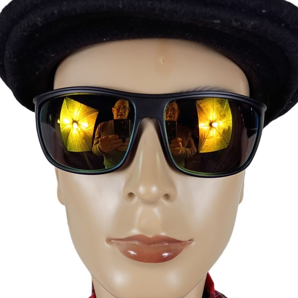 SHARKEYES RECTANGLAR BLACK MIRRORED  SUNGLASSES  NSPORT2